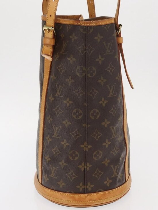 LOUIS VUITTON Monogram Bucket GM Shoulder Bag M42236 LV Auth 159047 - Picture 5 of 16